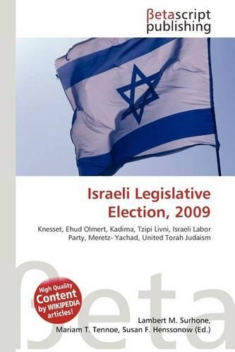 Israeli Legislative Election, 2009