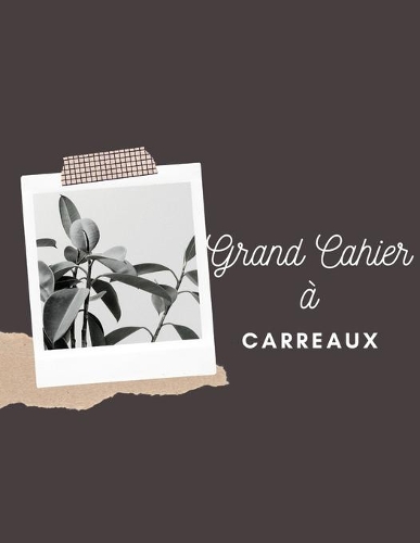 Grand Cahier a Carreaux: 100 pages - Adultes, enfants et étudiants - Beau cadeau