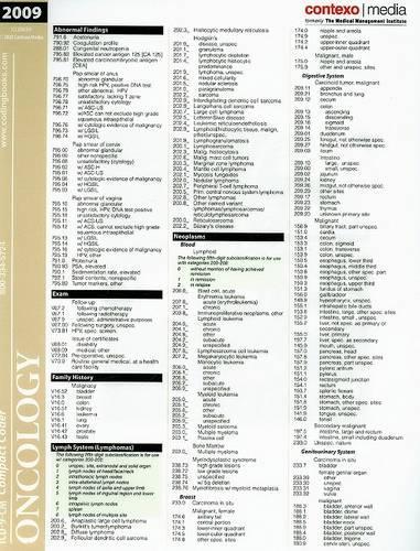ICD-9-CM Compact Coder: Oncology