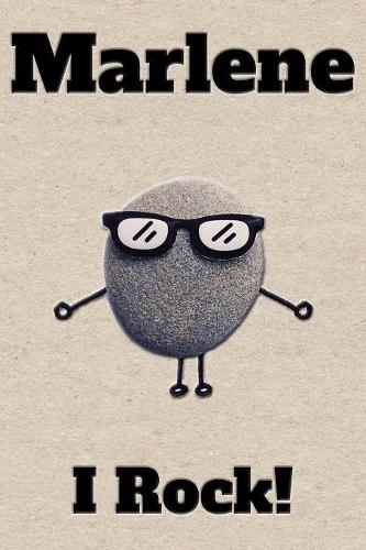 Affirmation Journal Marlene I Rock!: A personalized monogram journal just for you!