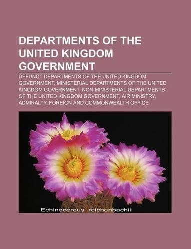 Departments of the United Kingdom Government