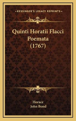 Quinti Horatii Flacci Poemata (1767)