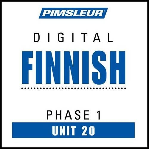 Pimsleur Finnish Level 1 Lesson 20 MP3