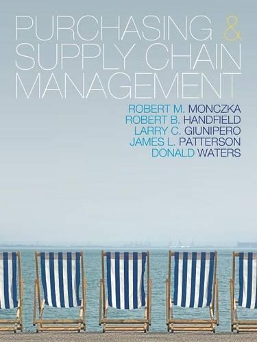 PURCHASING SUPPLY CHAIN MNGMT