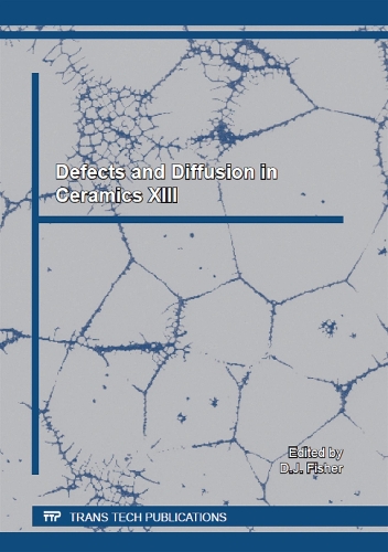 Defects and Diffusion in Ceramics XIII