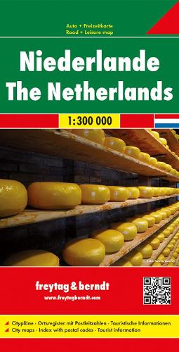 Netherlands Road Map 1:300 000
