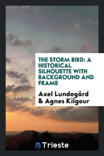 The Storm Bird: A Historical Silhouette with Background and Frame
