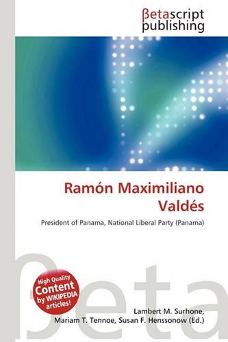 Ramon Maximiliano Valdes: (English)