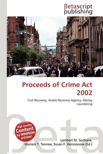 Proceeds of Crime ACT 2002