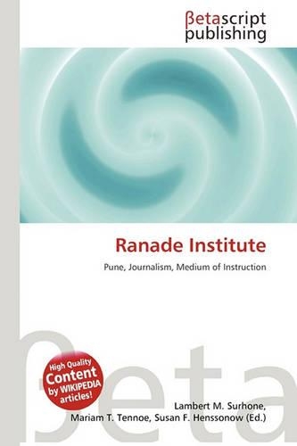 Ranade Institute: (English)