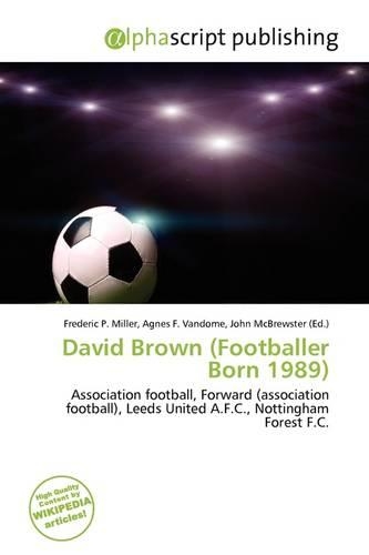 David Brown (Footballer Born 1989)