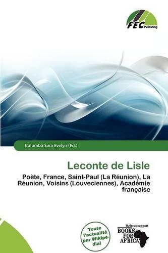 LeConte de Lisle: (French)