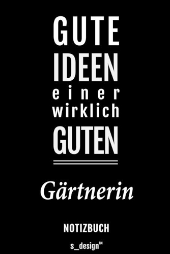 Notizbuch für Gärtner / Gärtnerin