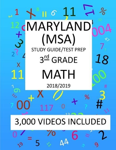 3rd Grade MARYLAND MSA, 2019 MATH, Test Prep