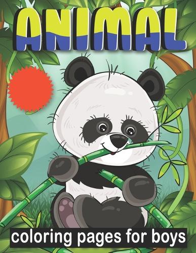 Animal coloring pages For Boys