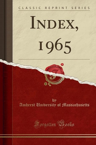 Index, 1965 (Classic Reprint)