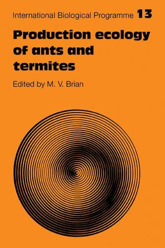 Production Ecology of Ants and Termites