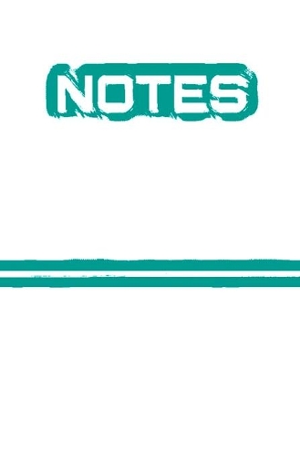 Notes: (5.25" x 8") Notebook(10 Notes)