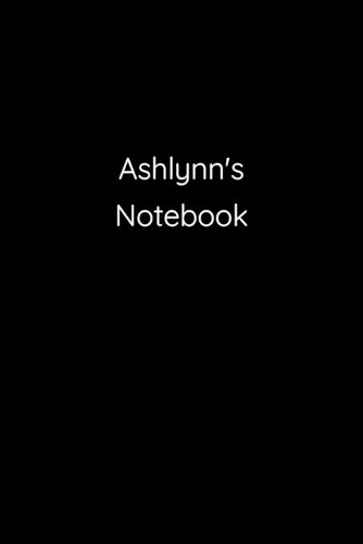 Ashlynn's Notebook