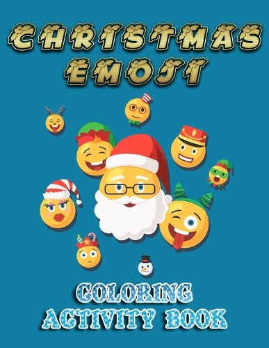 Christmas Emoji Coloring Activity Book
