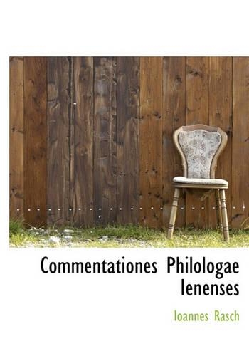 Commentationes Philologae Ienenses