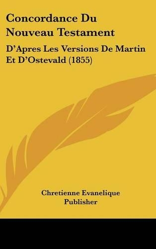Concordance Du Nouveau Testament
