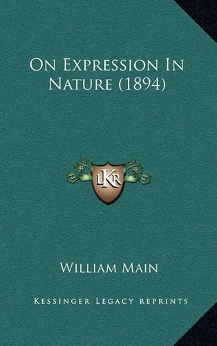 On Expression in Nature (1894)