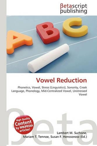 Vowel Reduction