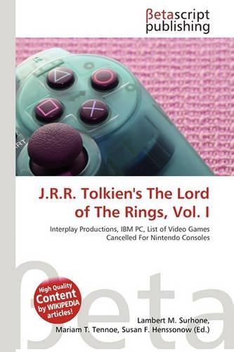 J.R.R. Tolkien's the Lord of the Rings, Vol. I