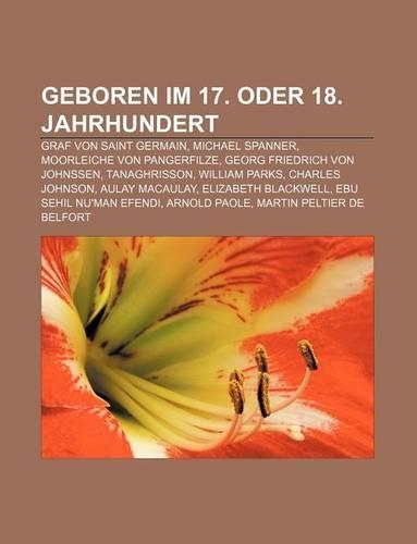 Geboren Im 17. Oder 18. Jahrhundert
