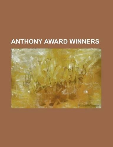 Anthony Award Winners