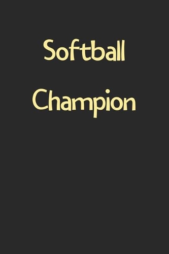 Softball Champion
