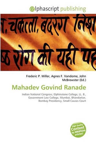 Mahadev Govind Ranade: (English)