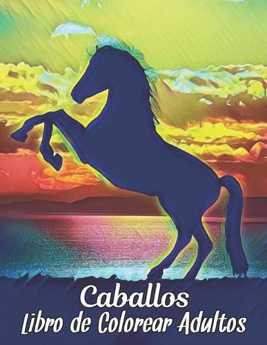 Libro de Colorear Adultos Caballos