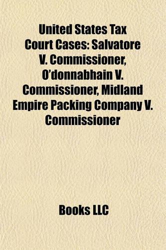 United States Tax Court Cases