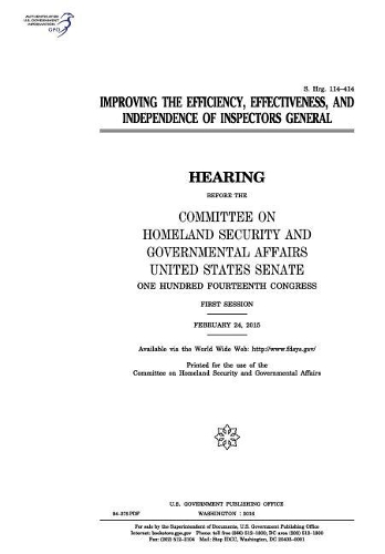 Improving the Efficiency, Effectiveness, and Independence of Inspectors General