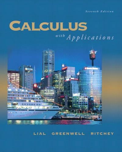 Calculus with Applications