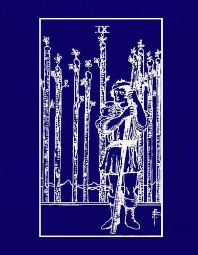 Nine of Wands: Tarot Diary Log Book, Record and Interpret Readings, Lined Notebook Journal for Tarot Lovers