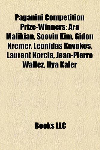 Paganini Competition Prize-Winners