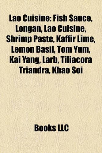 Lao Cuisine: Modern Language Aptitude Test(English)