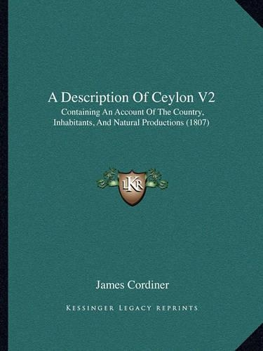 A Description Of Ceylon V2