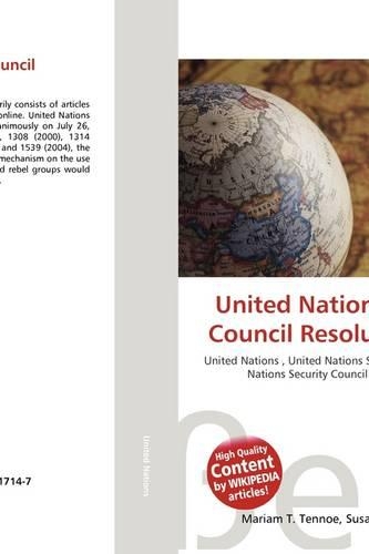 United Nations Security Council Resolution 1612