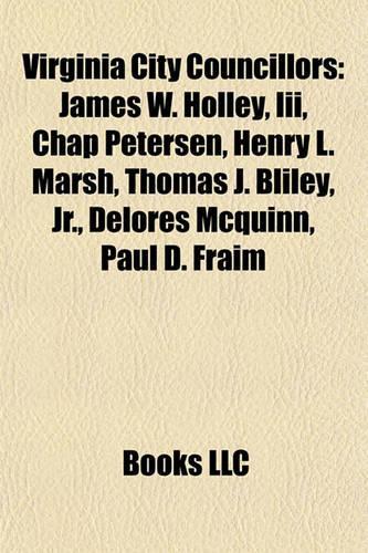 Virginia City Councillors: James W. Holley, III(English)