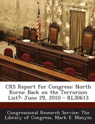Crs Report for Congress