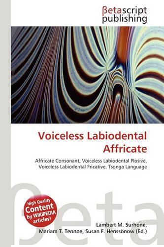 Voiceless Labiodental Affricate