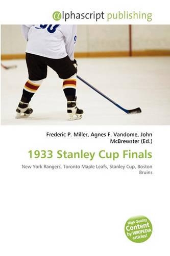 1933 Stanley Cup Finals