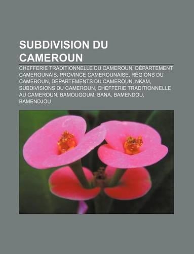 Subdivision Du Cameroun
