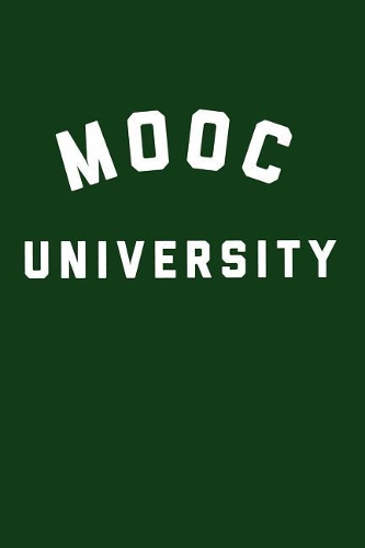 MOOC University: Fun Online School Spirit Lined Notebook [Green / 6 x 9 in / 100 pgs / College Ruled]
