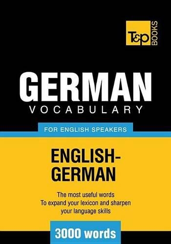 T&p English-German Vocabulary 3000 Words