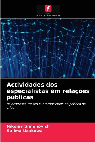 Actividades dos especialistas em relações públicas
